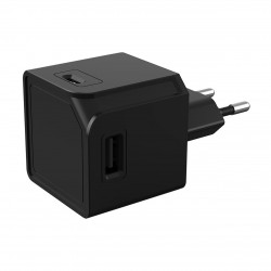 Allocacoc® PowerCube USBcube Original Πολύπριζο 4 Θέσεων USB-A – Μαύρο Ή Λευκό