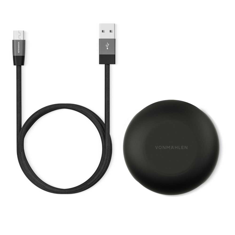 Vonmählen The Luxury Cable® (USB-A σε micro-USB) Καλώδιο Δεδομένων – Μαύρο