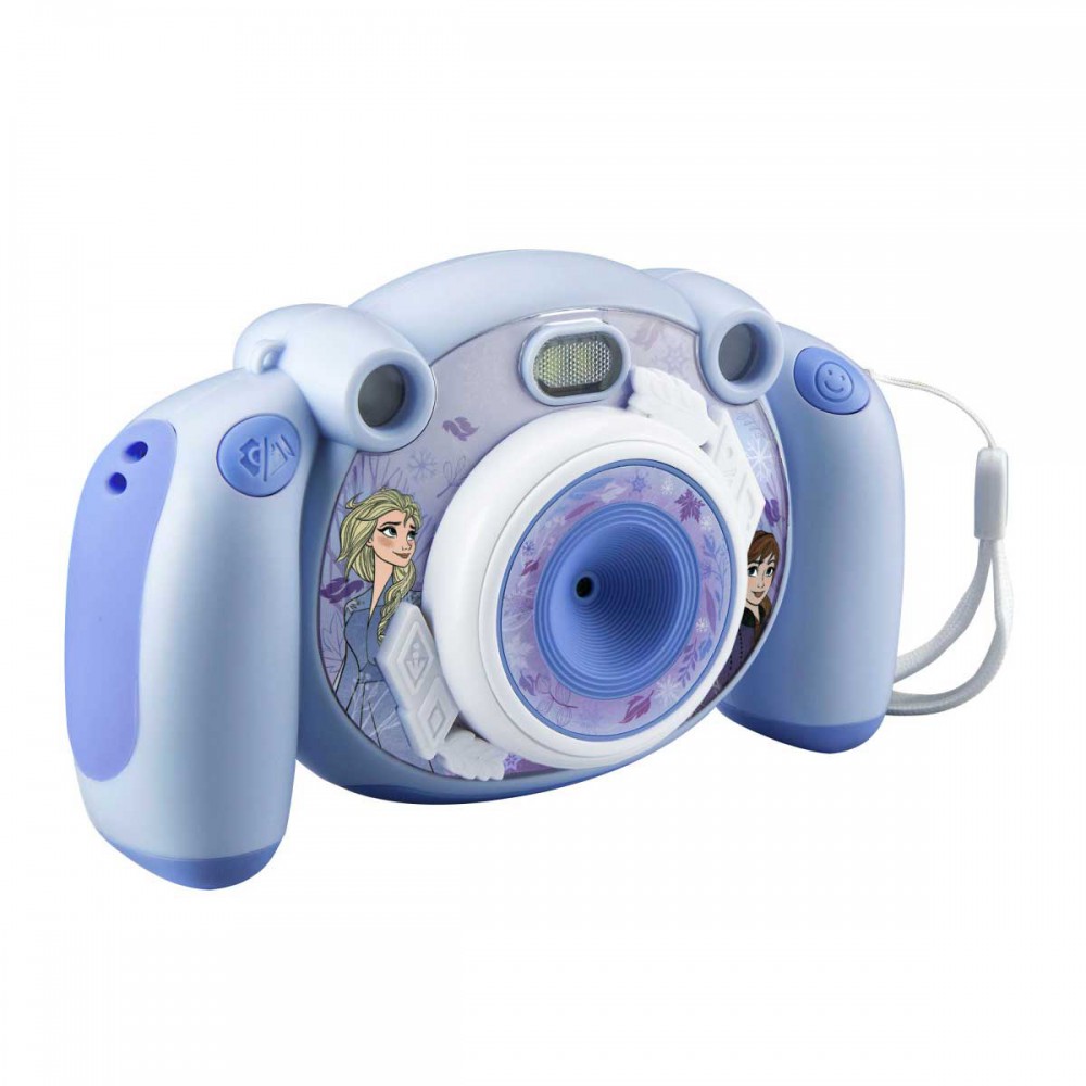 eKids Disney Frozen My First Camera H πρώτη παιδική φωτογραφική μηχανή για παιδιά (FR-535) (Γαλάζιο/Μωβ)