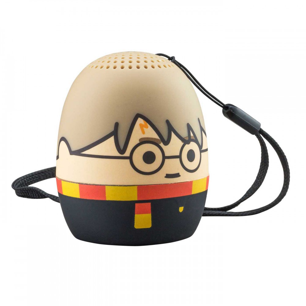 eKids Harry Potter Φορητό ηχείο Bluetooth για παιδιά με λουράκι καρπού (Μαύρο/Κίτρινο/Μπεζ)