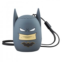 eKids Batman Φορητό ηχείο Bluetooth για παιδιά με λουράκι καρπού (Γκρι/Μαύρο)