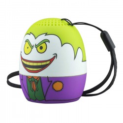 eKids Joker Φορητό ηχείο Bluetooth για παιδιά με λουράκι καρπού (Μωβ/Κίτρινο)