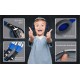 eKids Star Wars Ενσύρματα Ακουστικά με ασφαλή μέγιστη ένταση ήχου για παιδιά και εφήβους (SW-140) (Γκρι/Μπλε)