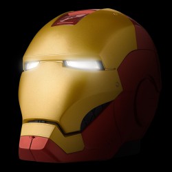 eKids Captain America: Civil War Iron Man Helmet Φορητό ηχείο Bluetooth (Κόκκινο/Χρυσό)