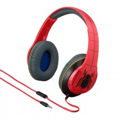 eKids Spiderman Ενσύρματα Ακουστικά με ασφαλή μέγιστη ένταση ήχου για παιδιά και εφήβους (Vi-M40SM) (Μαύρο/Κόκκινο)