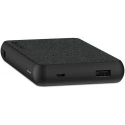 Mophie Powerstation Plus XL 10k Powerbank Με Καλώδιο Micro-USB/Lightning (Μαύρο)