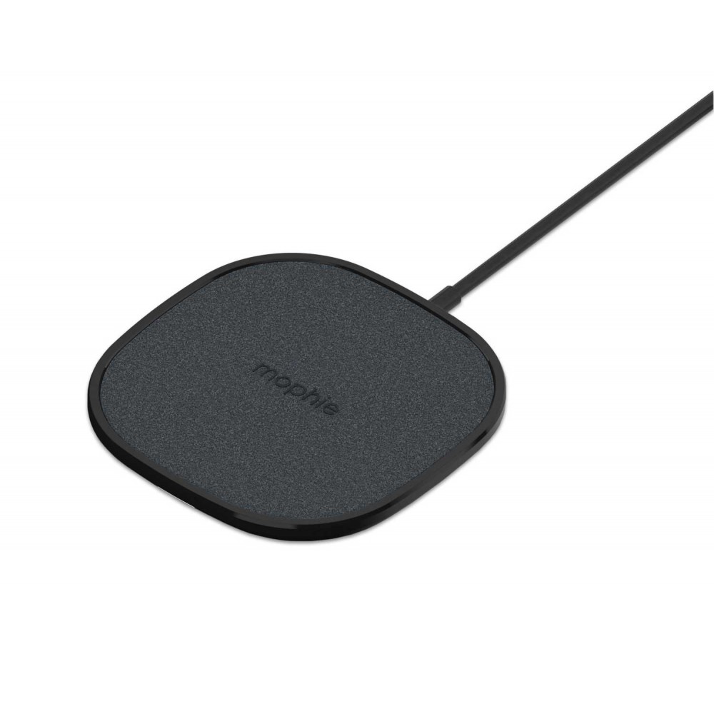 Mophie Wireless Charging Pad Σταθμός Ασύρματης Φόρτισης Quickcharge 10W – Ultrasuede / Black
