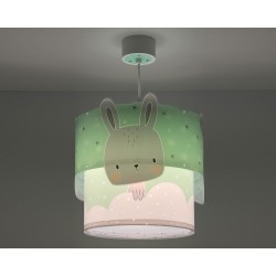 Baby Bunny Green Κρεμαστό Φωτιστικό Οροφής 1xE27 Ango