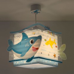 Little Shark παιδικό φωτιστικό οροφής 1XE27 Ango