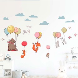 Flying Animals αυτοκόλλητα τοίχου XL - Ango