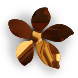 Bronze Flowers 3D πολυπροπυλενίου - Ango
