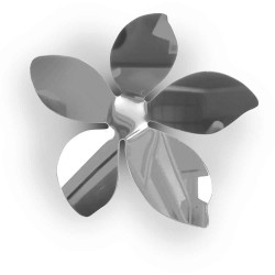 Silver Flowers 3D πολυπροπυλενίου - Ango