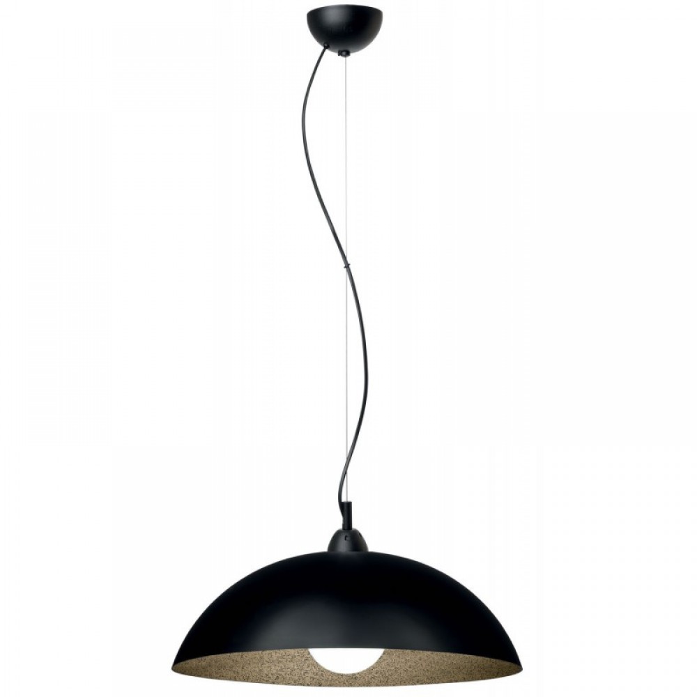 Φωτιστικό Μονόφωτο Plexiglass Μαύρο Ε27 Φ40 - Arkolight