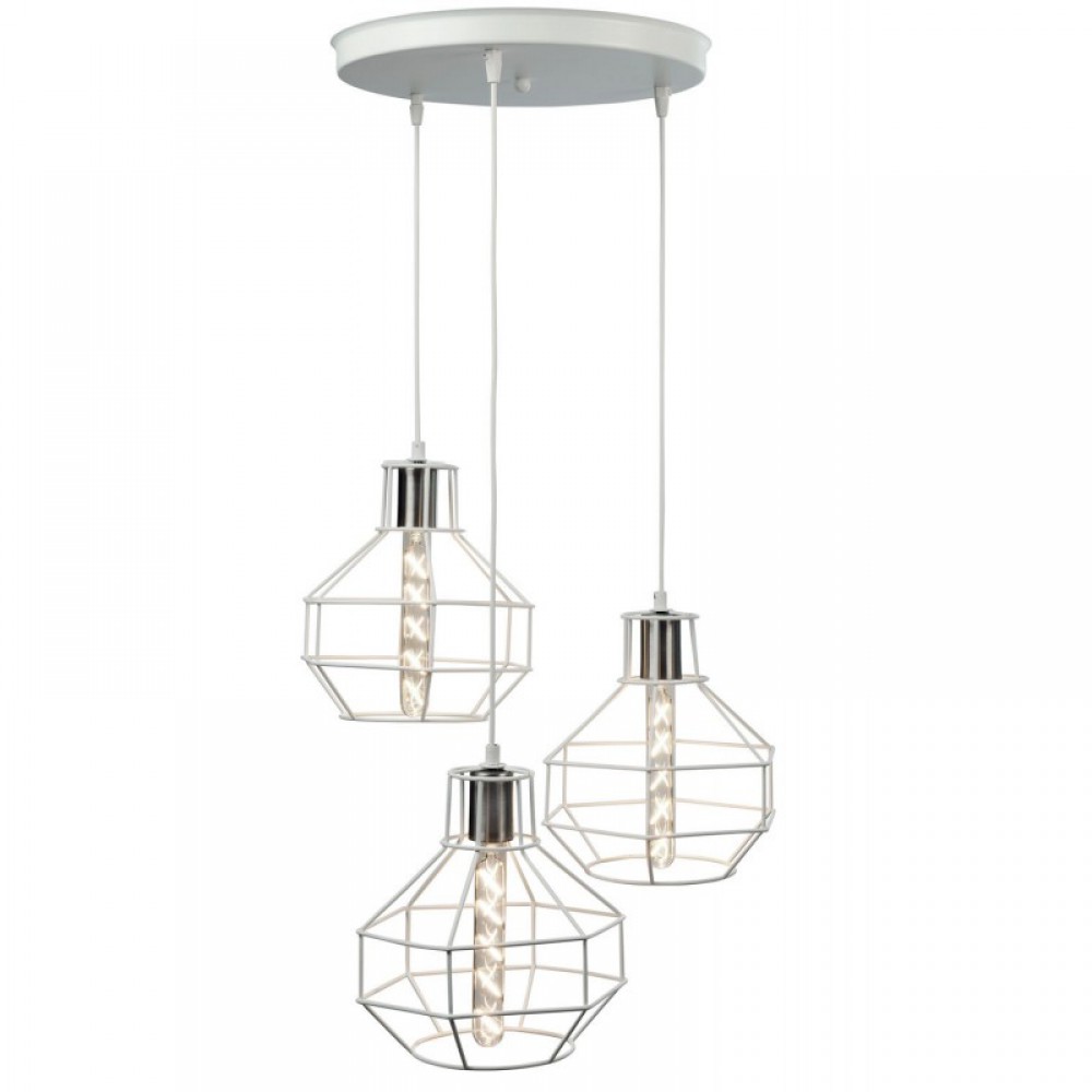 Φωτιστικό Πολύφωτο 3φ Μέταλλο Μαύρο ή Λευκό Ε27- Arkolight Φωτιστικό Πολύφωτο 3φ Μέταλλο Μαύρο ή Λευκό Ε27- Arkolight