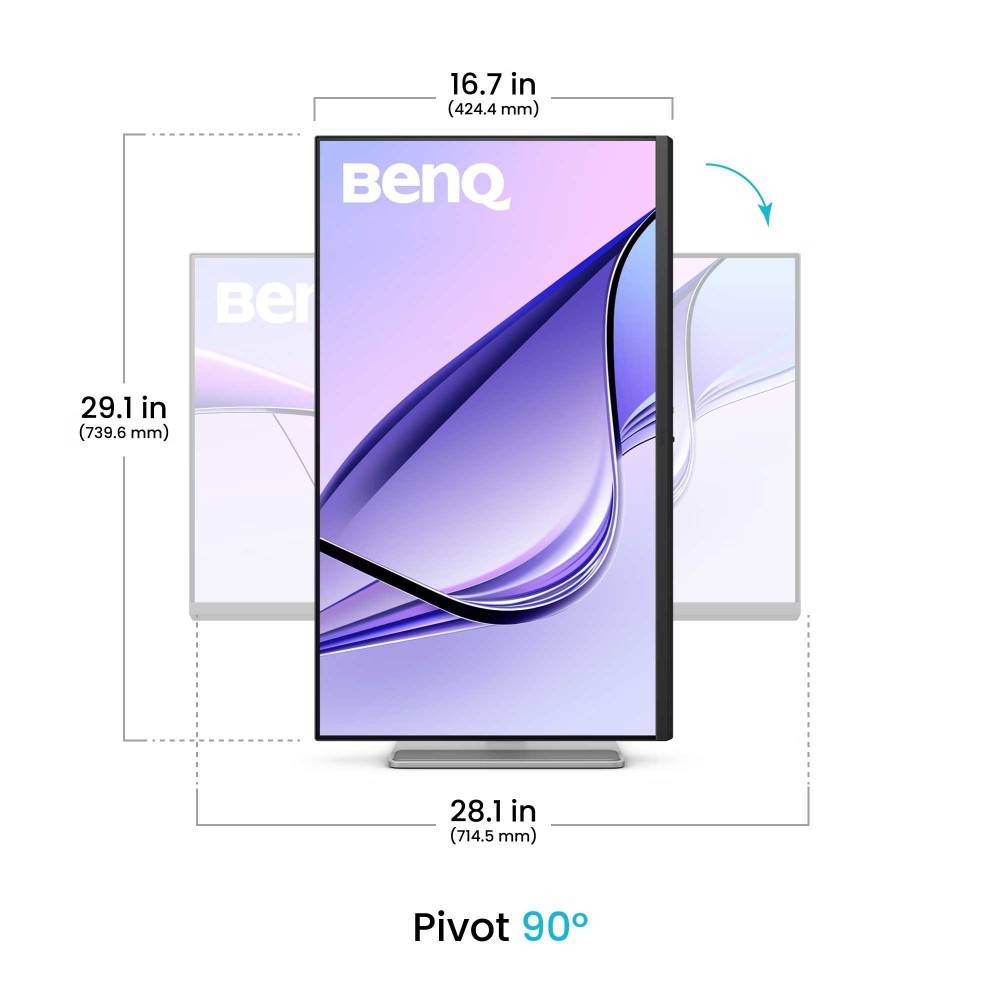BENQ MA320U 32" 4K UHD Monitor for MacBook Pro and MacBook Air - Τριετή Εγγύηση - 0 pixel για το πανελ - Service Από Επίσημη Ελληνική Αντιπροσωπεία