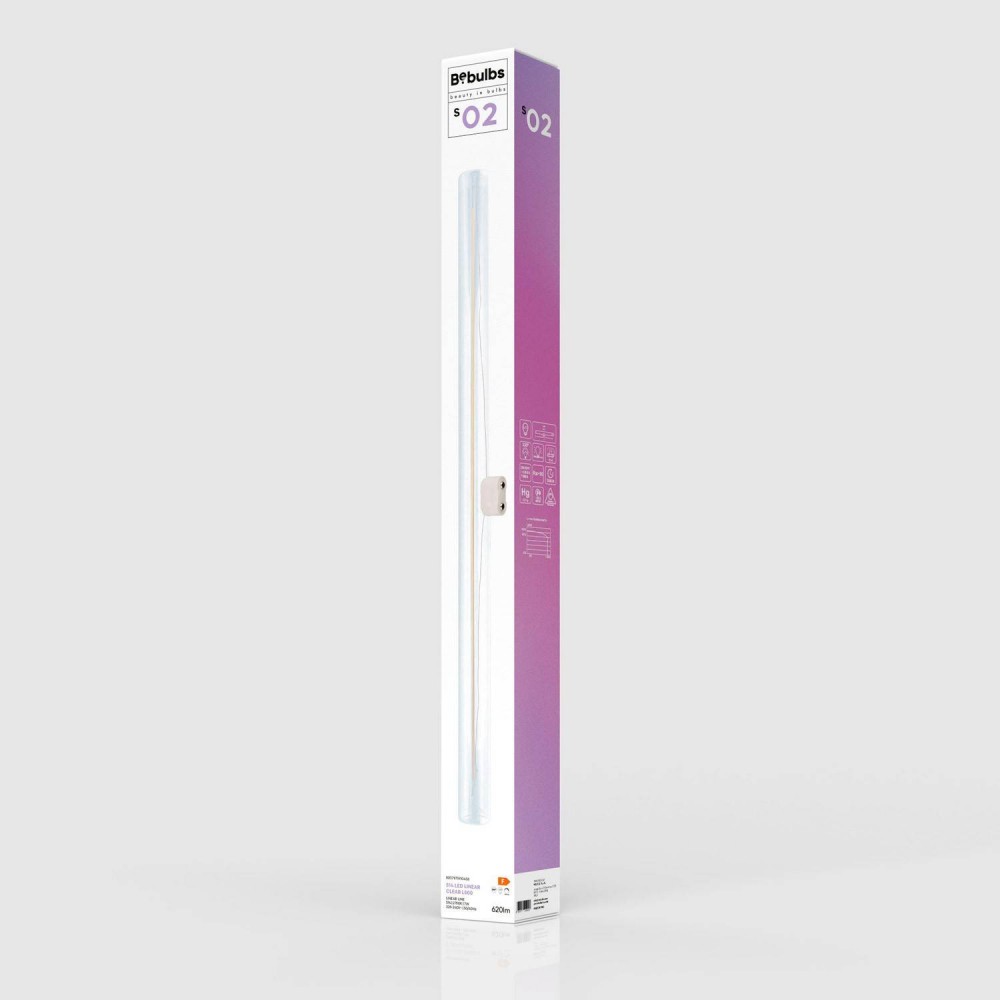LED Λαμπτήρας Linestra S14d Διαφανής 500 mm 7W 620Lm 2700K Dimmable - S02