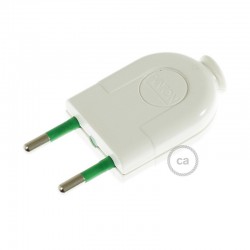 Φις Διπολικό Λευκό 10Α - Made in Italy - Creative Cables