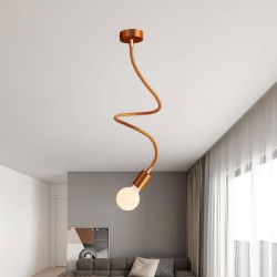 Φωτιστικό Τοίχου ή Οροφής Creative Flex 90 cm Χάλκινο Αντικέ  - E27 -  Creative Cables