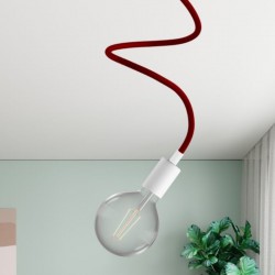 Φωτιστικό Τοίχου ή Οροφής Creative Flex 90 cm Λευκό ΜΑΤ  - E27 -  Creative Cables