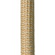 Φωτιστικό Τοίχου ή Οροφής Fermaluce Flex Pastel 30 cm Κινητό Σποτ Mini GU1d0 με mini ροζέτα με διακόπτη - Μουσταρδί - Creative Cables