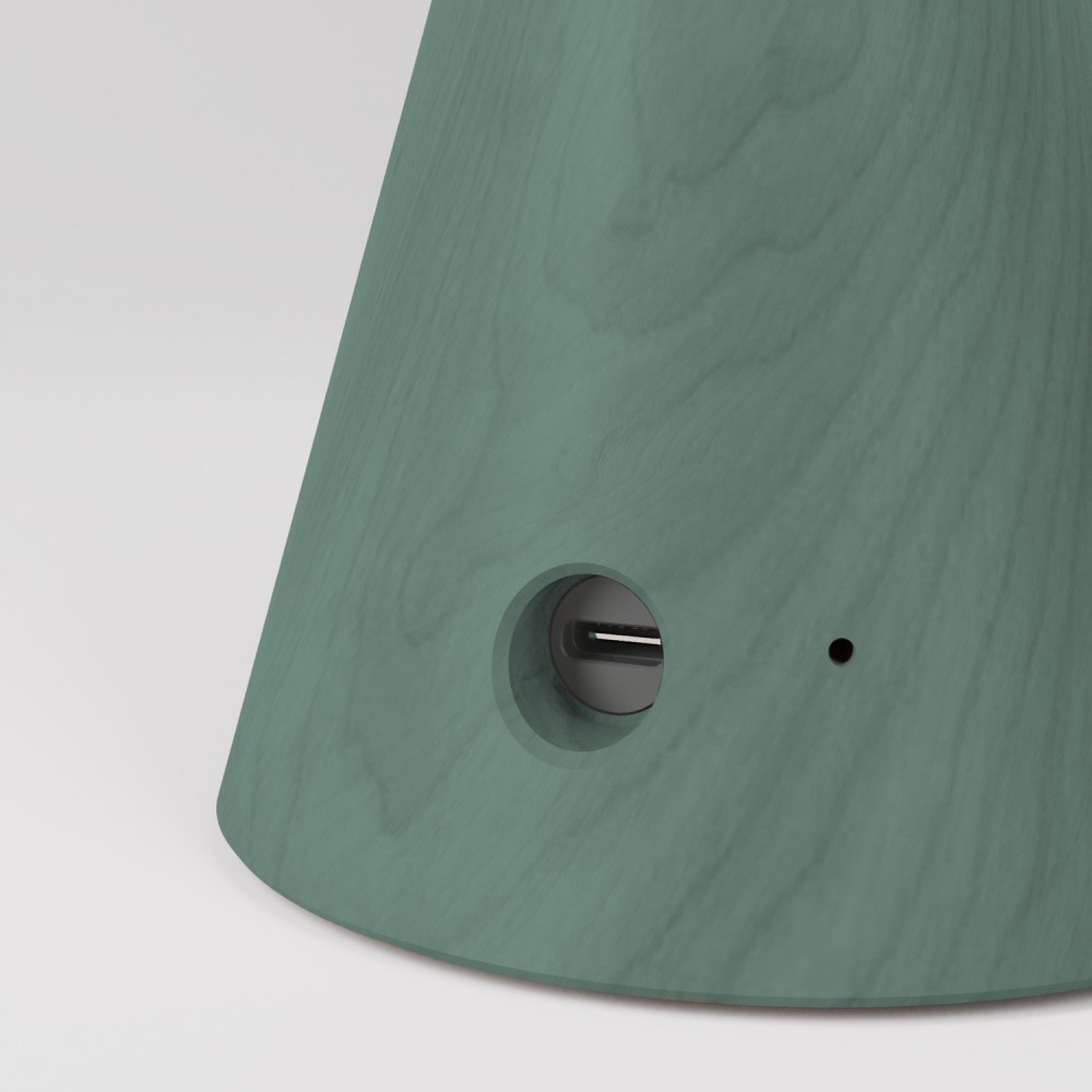 Φορητό και επαναφορτιζόμενο φωτιστικό Cabless11 με A60 λαμπτήρα Συμβατό με Καπέλο - Κυανοπράσινο - Creative Cables Φορητό και επαναφορτιζόμενο φωτιστικό Cabless11 με A60 λαμπτήρα Συμβατό με Καπέλο - Κυανοπράσινο - Creative Cables