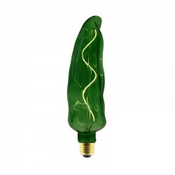 LED Λαμπτήρας Πράσινη Πιπεριά, σειρά Kitchen, με Σπιράλ Νήμα Filament 5W E27 Dimmable 2500K - Creative Cables