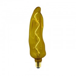 LED Λαμπτήρας Κίτρινη Πιπεριά, σειρά Kitchen, με Σπιράλ Νήμα Filament 5W E27 Dimmable 2000K - Creative Cables
