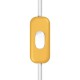 Διακοπτάκι Ενδιάμεσο Creative Switch Κίτρινο Μουσταρδί - Λευκό - Creative Cables