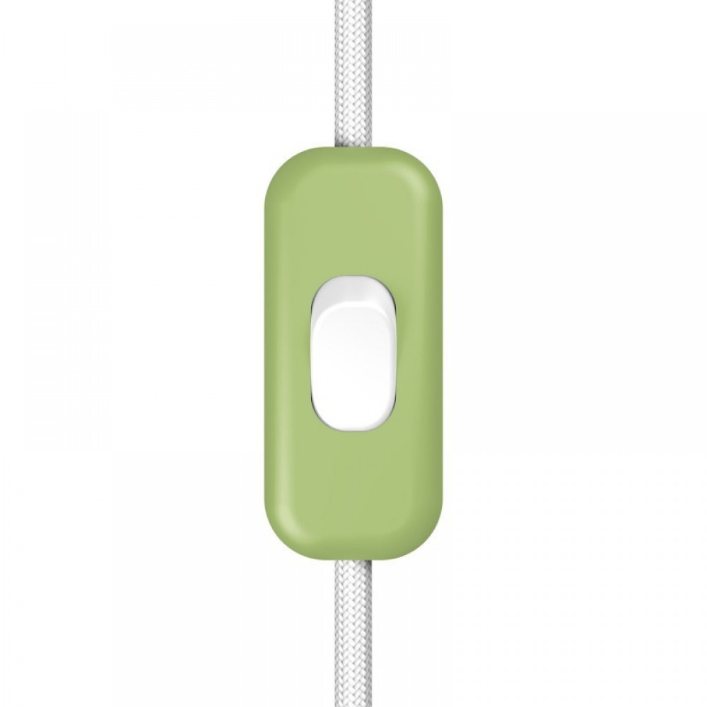 Διακοπτάκι Ενδιάμεσο Creative Switch Πράσινο - Λευκό - Creative Cables