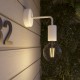 Φωτιστικό Τοίχου Fermaluce EIVA ELEGANT με Καμπύλη, Στεγανό IP65 Λευκό - Creative Cables