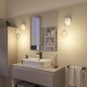 Φωτιστικό Τοίχου Fermaluce EIVA ELEGANT με Καμπύλη, Στεγανό IP65 Λευκό - Creative Cables