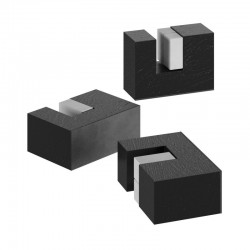 Ξύλινα Πόδια Στήριξης, Βάση για Επιτραπέζια Φωτιστικά - Χρώμα Μαύρο - Creative Cables