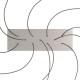 Ορθογώνια Μπάρα Ροζέτα XXL Rose-One με 11 τρύπες, 675 x 225 mm - Νίκελ ΜΑΤ Dibond - Creative Cables