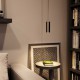Ντουί Tub-E14, Σωληνωτό σποτ E14 με ροδέλες - Νίκελ ΜΑΤ - Creative Cables