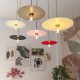 UFO COLOR Ξύλινο Πιάτο Βαμμένο - Μπλε - Creative Cables
