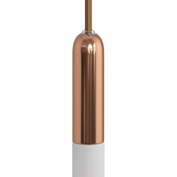 Ντουί Ε14 Μεταλλικό P-Light, Με Στήριγμα Καλωδίου Χάλκινο- Creative Cables