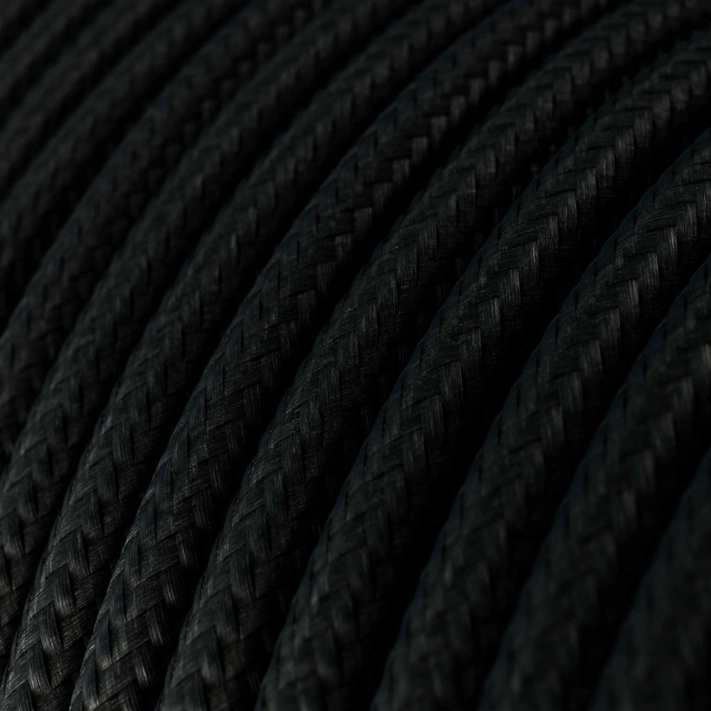 Φορητό Φωτιστικό Εξωτερικού Χώρου Snake με Καπέλο Harbour, 5m υφασμάτινο καλώδιο, IP65 αδιάβροχο ντουί και σούκο - Μαύρο - Creative Cables