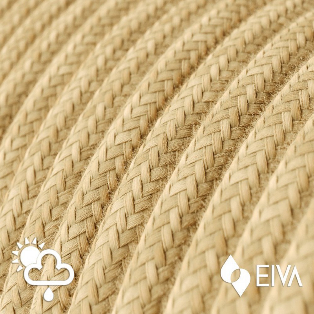 Φωτιστικό Εξωτερικού Χώρου Snake Eiva Pastel, με 5m καλώδιο, στεγανό ντουί IP65 και φις - Μουσταρδί - Creative Cables