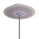 Ροζέτα Rose-One 200mm Στρογγυλή με 1 Τρύπα Σε Mandala Varanasi Σχέδιο - Creative Cables