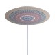 Ροζέτα Rose-One 400mm Στρογγυλή με 1 Τρύπα Σε Mandala Varanasi Σχέδιo - Creative Cables