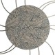 Ροζέτα Rose-One 400mm Στρογγυλή με 15 Τρύπες Damasco - Creative Cables