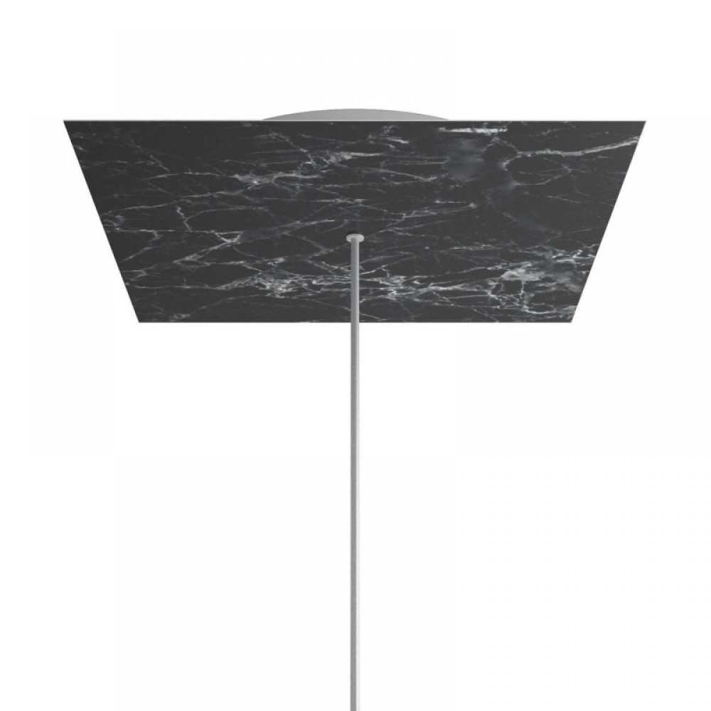 Ροζέτα Rose-One 400mm Τετράγωνη με 1 Τρύπα Σε Διάφορα Σχέδια - Creative Cables