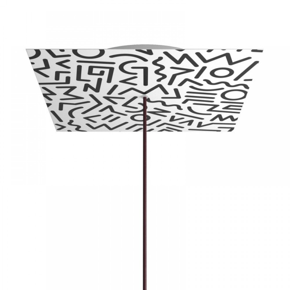 Ροζέτα Rose-One 400mm Τετράγωνη με 1 Τρύπα Σε Διάφορα Σχέδια - Creative Cables