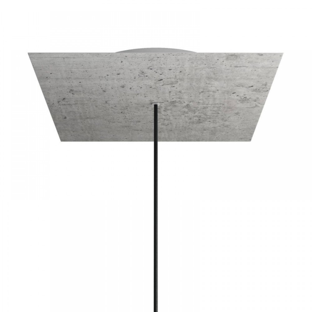 Ροζέτα Rose-One 400mm Τετράγωνη με 1 Τρύπα Σε Διάφορα Σχέδια - Creative Cables