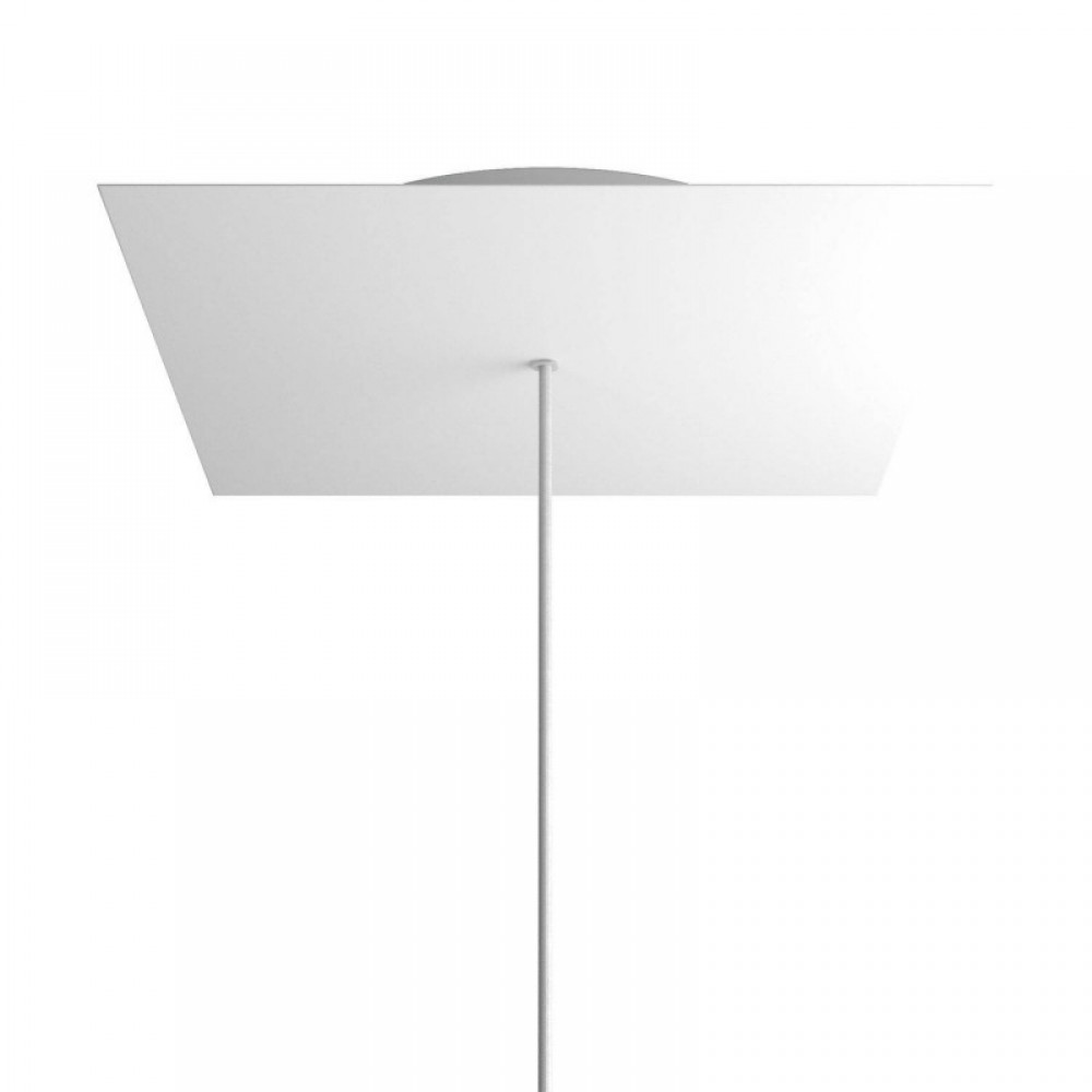 Ροζέτα Rose-One 400mm Τετράγωνη με 1 Τρύπα Σε Διάφορα Σχέδια - Creative Cables