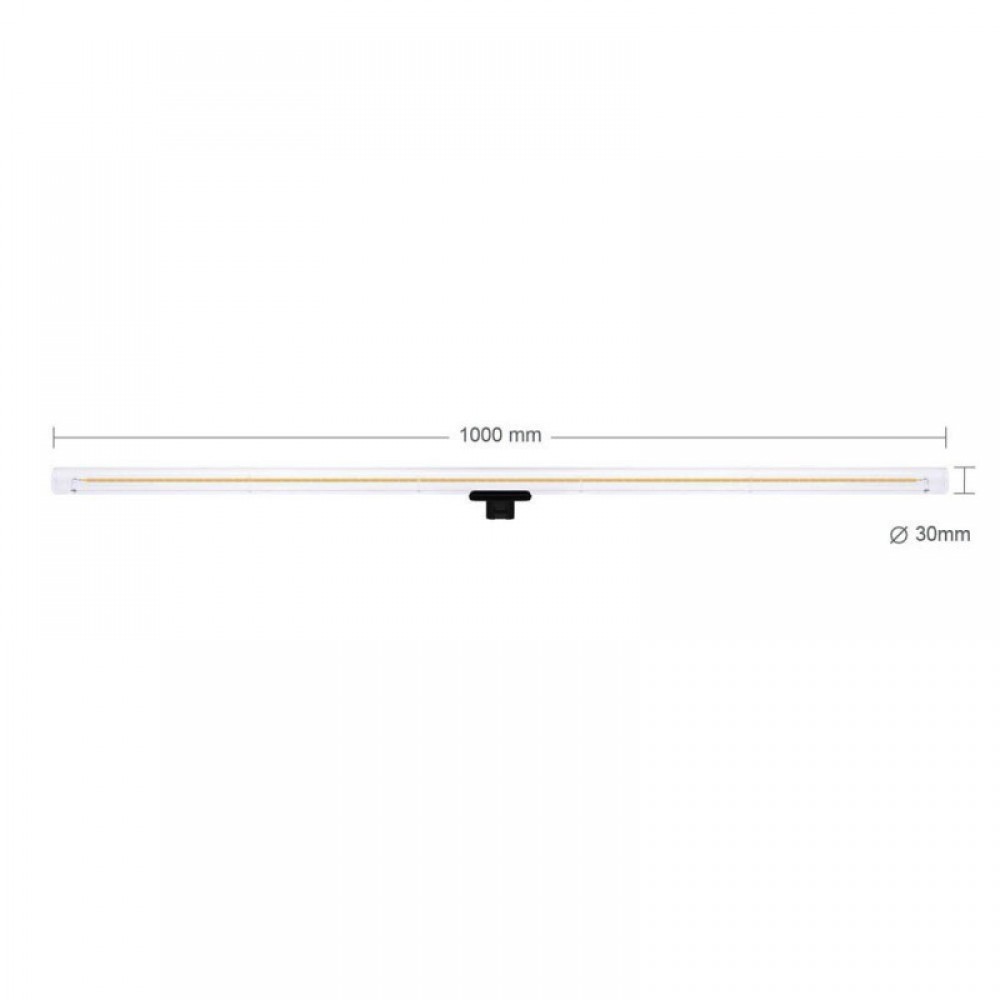 LED Λαμπτήρας Linestra S14d Διαφανής - 1000mm 13W 2200K dimmable - Σειρά Syntax - Creative Cables