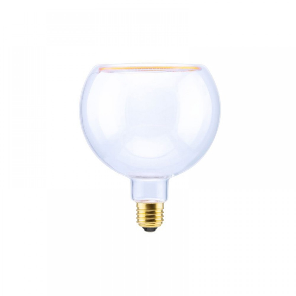 LED Λαμπτήρας Γλόμπος G125 Διαφανής σειρά Floating 6W Dimmable 1900K - Creative Cables