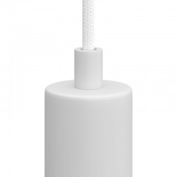 Μεταλλικό στήριγμα καλωδίου μαζί με μαστό, παξιμάδι και ροδέλα - Λευκό - Creative Cables
