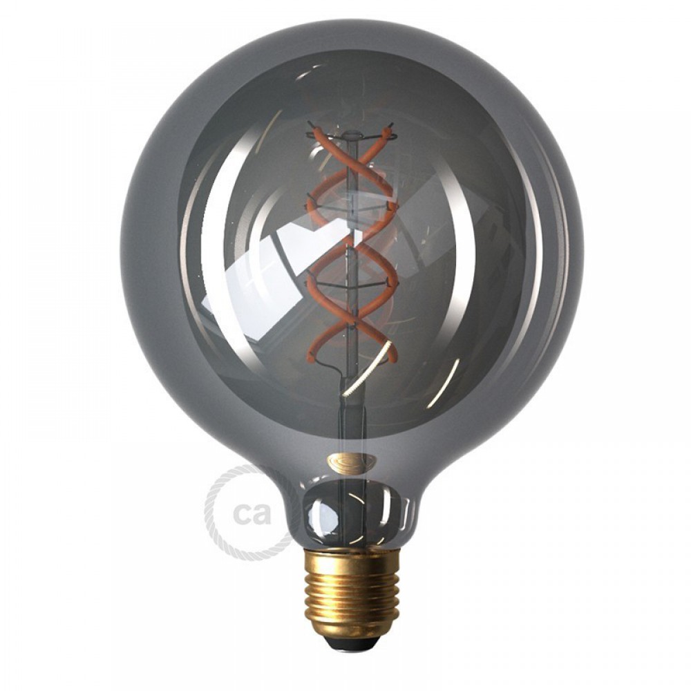 Κρεμαστό φωτιστικό 4φωτο Cage Globe Μαύρο ΜΑΤ 4xE27 - Creative Cables
