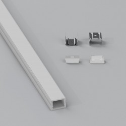 ΣΕΤ ΠΡΟΦΙΛ ΑΠΛΟ ΛΕΥΚΟ ΜΕ ΚΑΛΥΜΜΑ OPAL (2Μ) - CUBALUX